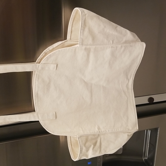 💕CULT GAIA💕 Reusable Tote Bag Canvas Carryall Logo Recycled Cotton Cream - Picture 10 of 12